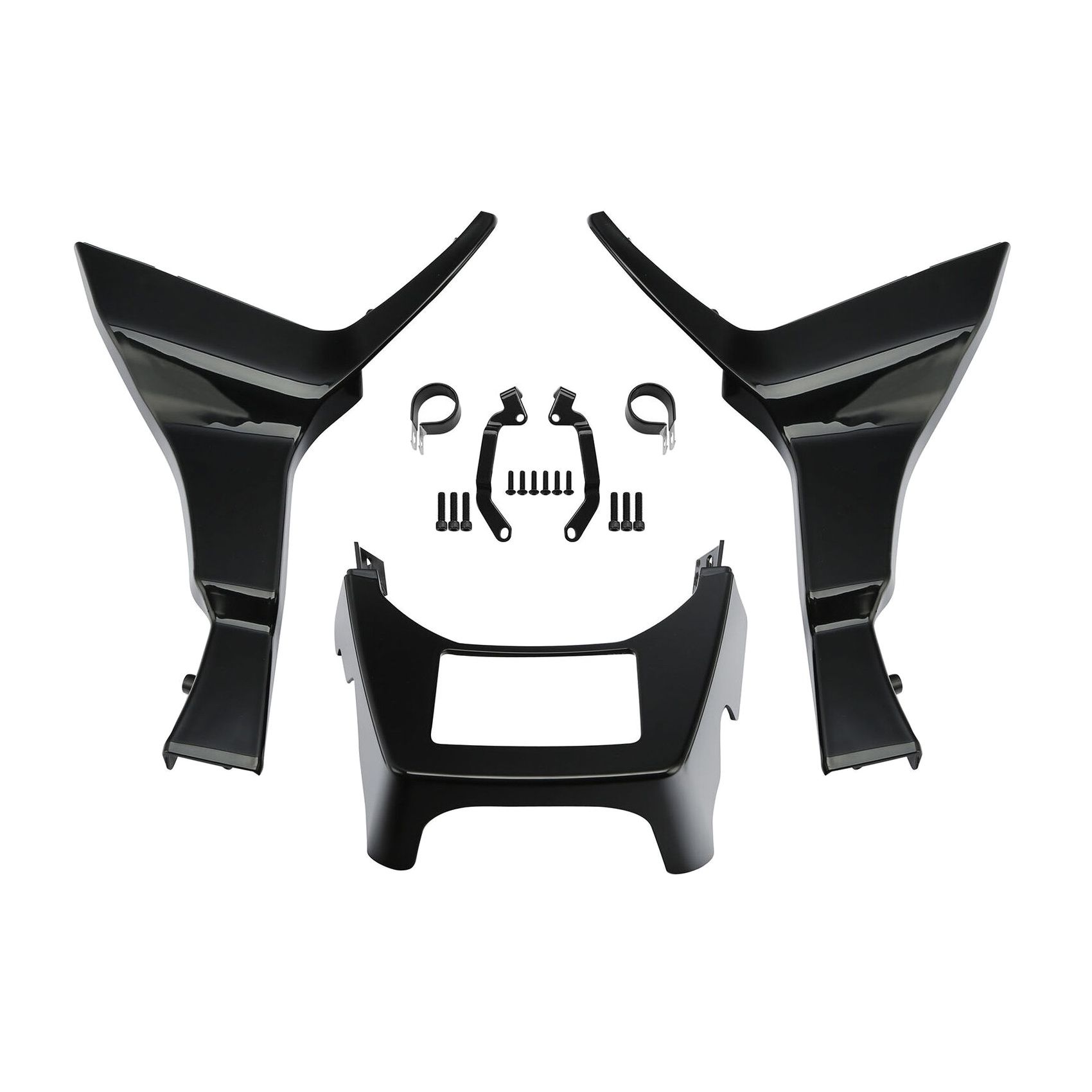 Black Fairing Spoilers Cover For 18-22 Harley-Davidson CVO Road Glide Fltrx