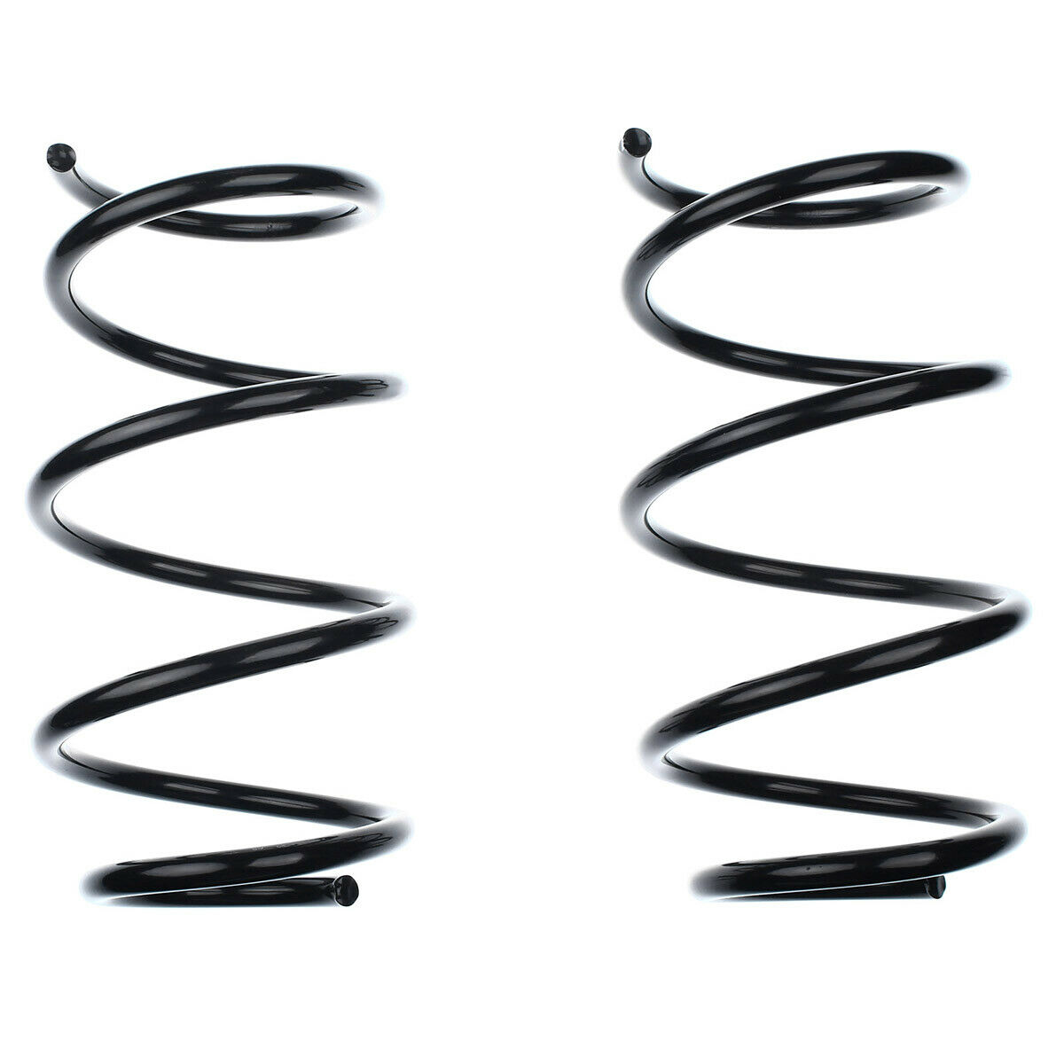 2x Front Left LH & Right Coil Springs For 08-09 535i 04-06 545i 06-10 550i E60