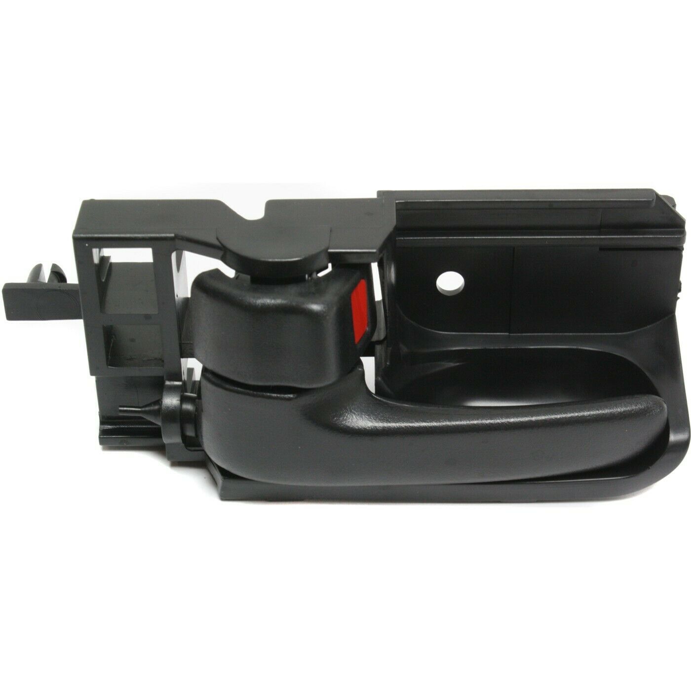 Door Handle Set For Pontiac Scion Toyota Front Or Rear Black Plastic 2-Pcs