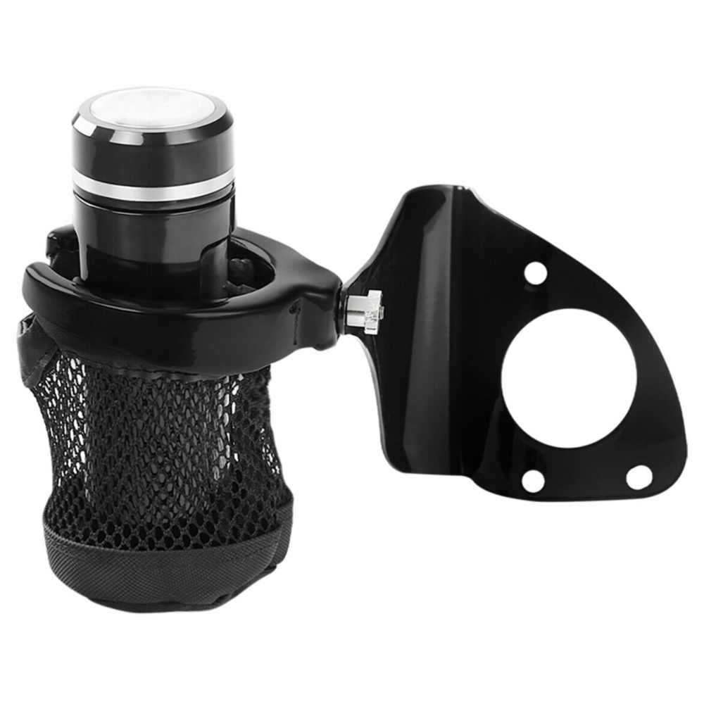 Rear Drink Cup Holder Passenger For 2014-2021 Harley-Davidson FLHT