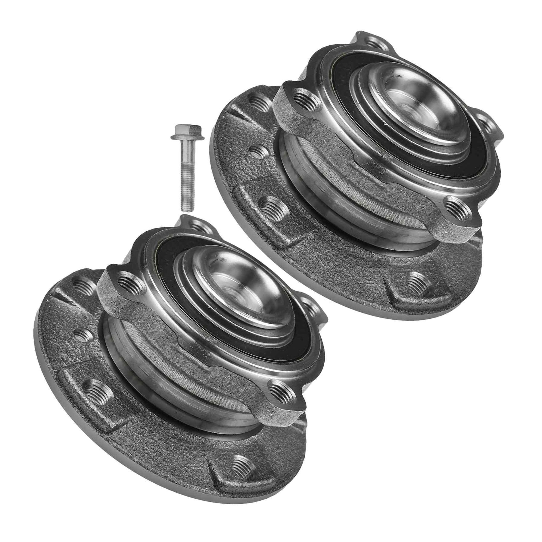 For 2010 BMW 535i Gran Turismo Hatchback 2x Front Wheel Hub Bearing Assembly