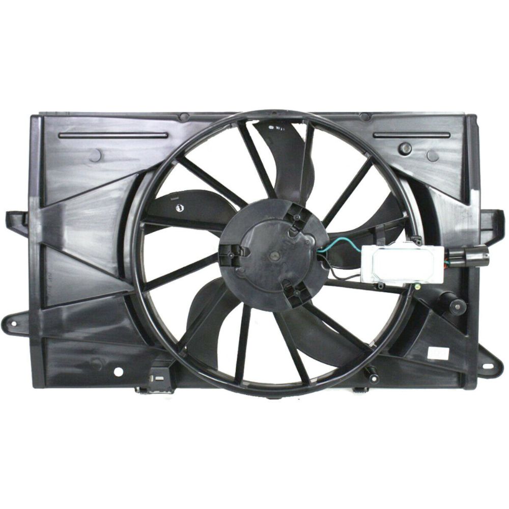 Radiator And Condenser Fan For Ford Lincoln Mercury FO3115174