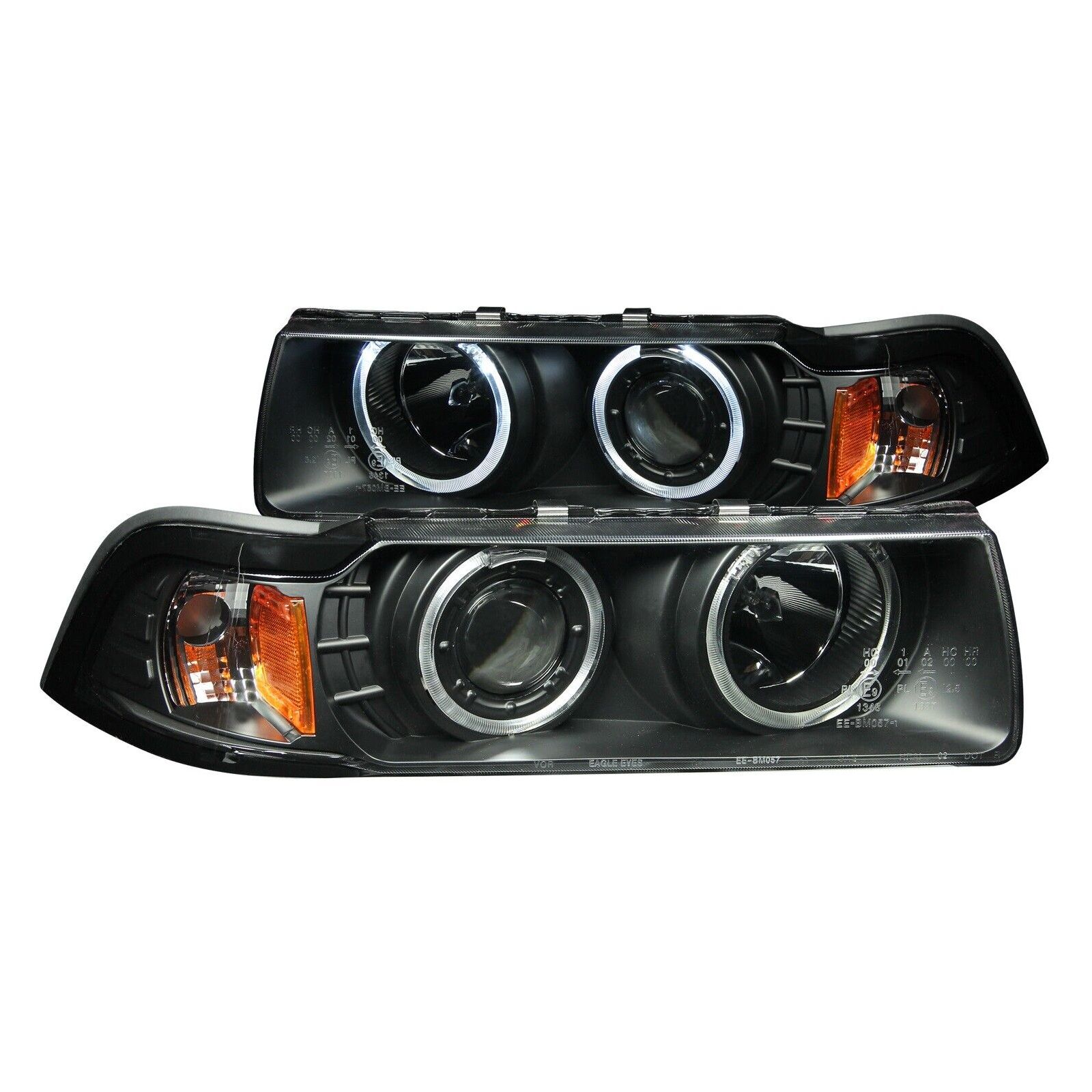 For 1998 BMW 323i Base Convertible Projector Headlight Set