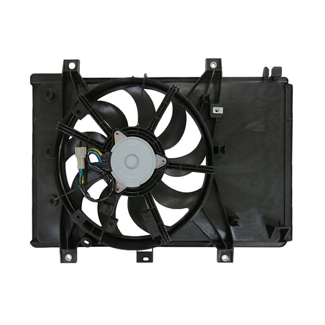 Dual Radiator And Condenser Fan For Scion IA Toyota Yaris 1.5L 16360-Wb001