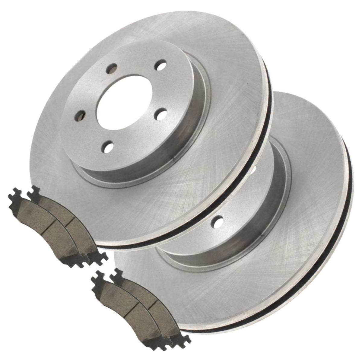 For 2006 2007 2008 2009 2010 Ford Explorer Front Rotors And Ceramic Pads