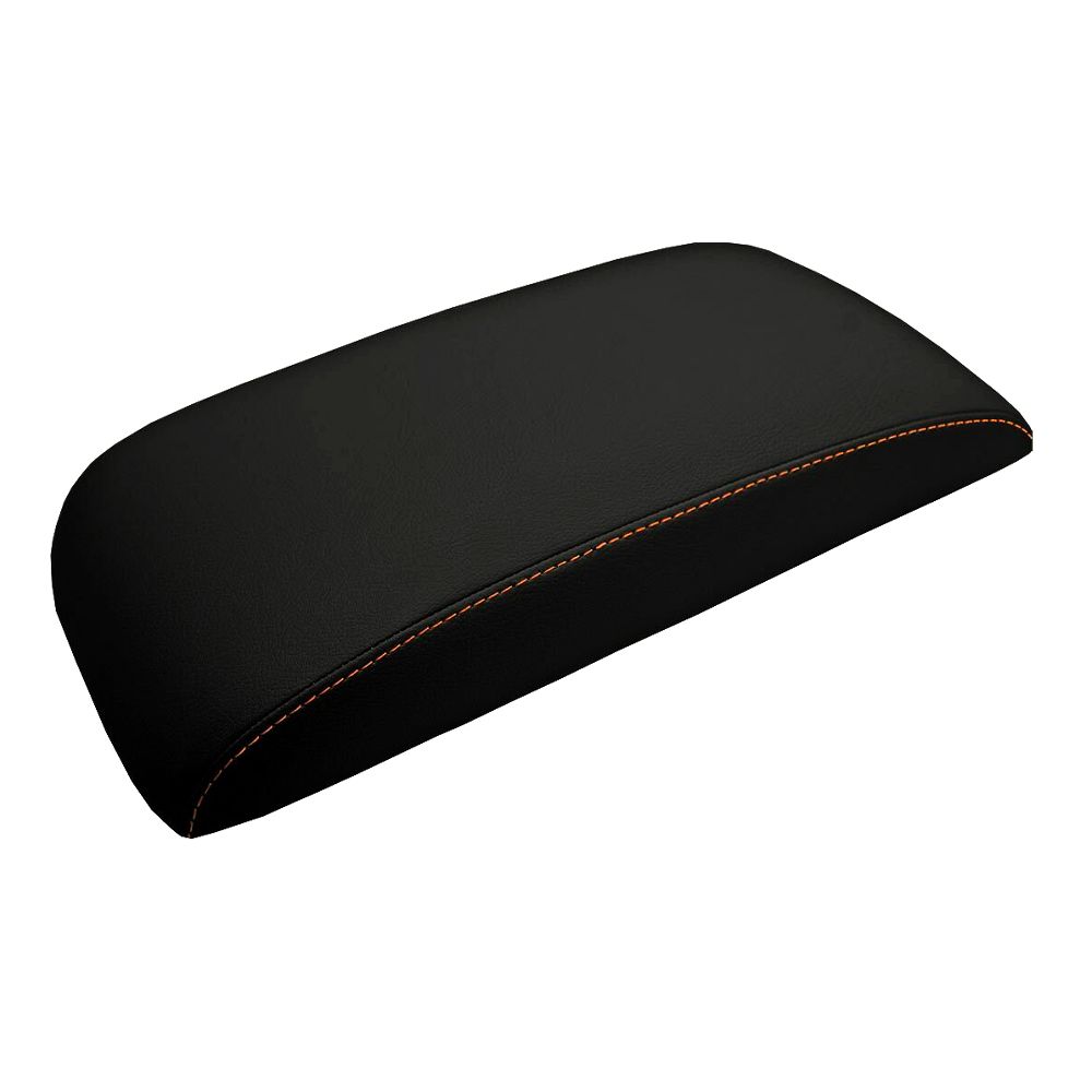 Console Lid Armrest Cover Leather For 07-11 Element Sport Utility Orange Stitch