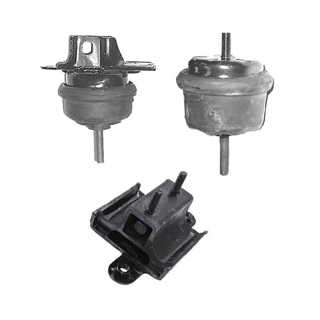 Trans Mount 3PCS Set For 2000-2005 Bonneville LeSabre Park Avenue 3.8L