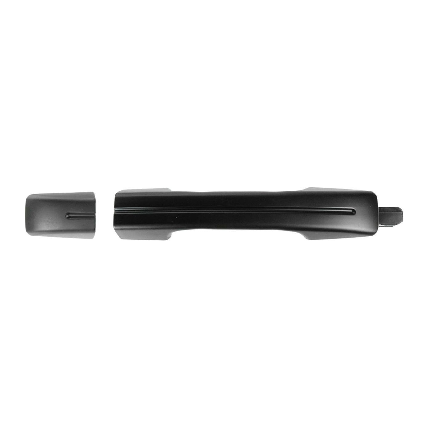 Door Handle Rear Outer Smooth Black Driver Side Left For Acura 2004-2008 TL