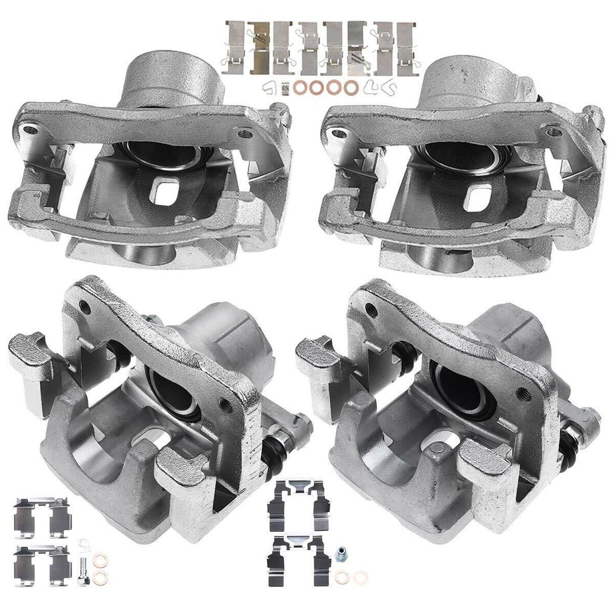 Set Of 4 Brake Calipers For Lexus 07-12 ES350 Toyota 08-11 Avalon Front & Rear