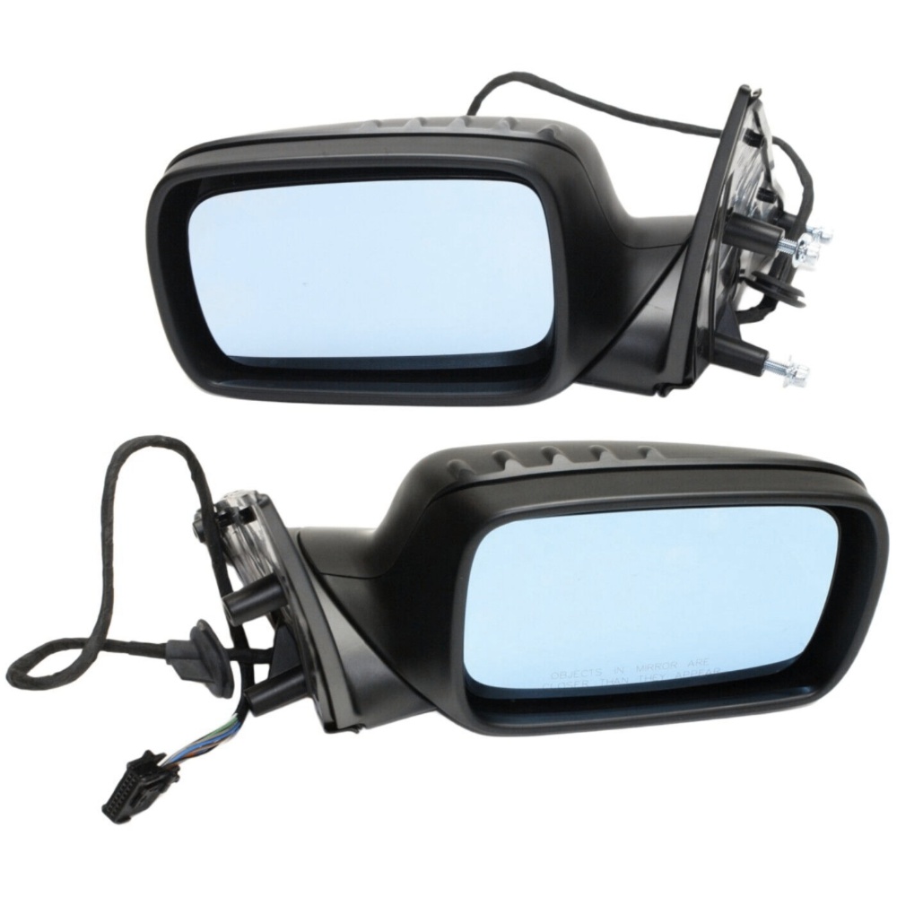 Power Mirror For BMW 745Li 745i 750Li 750i 760Li 760i Power Fold With Memory 2Pc