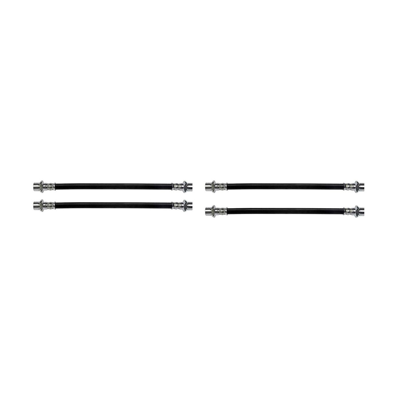 4 Sets Of - For 14-17 Lexus GX460 Luxury Brake Line Front Or Rear Driver Passenger