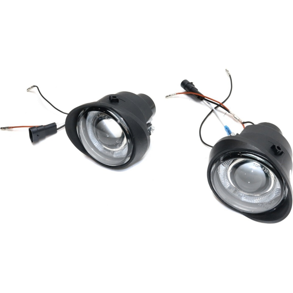 Fog Light Halo Projector Style For INFINITI Nissan Left & Right Clear Lens
