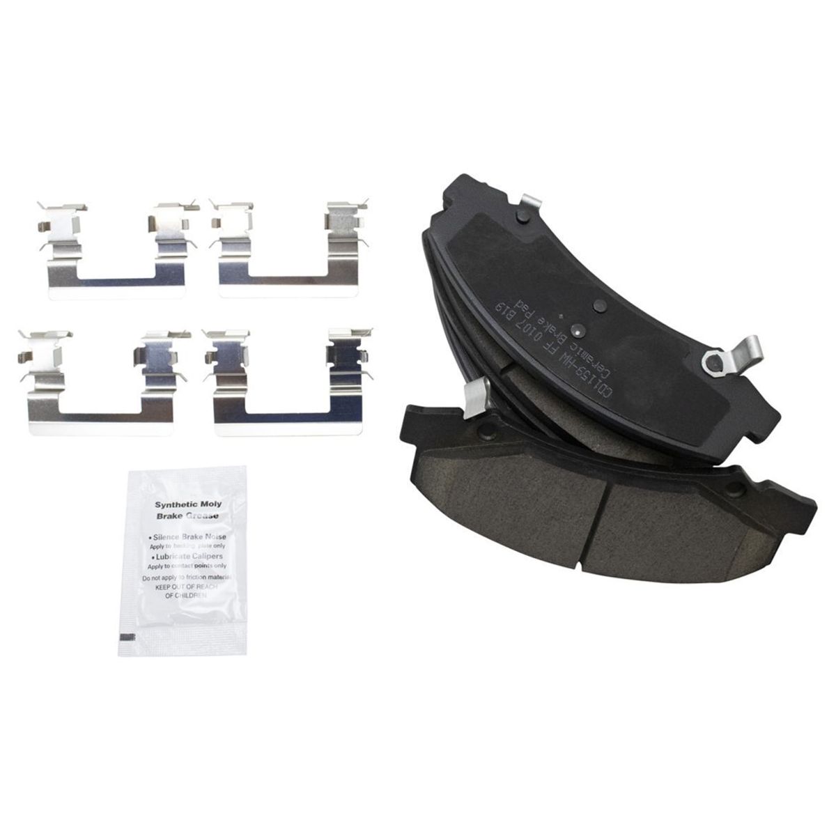 Front Ceramic Brake Pads & Rotors Left & Right Kit For Buick Chevy