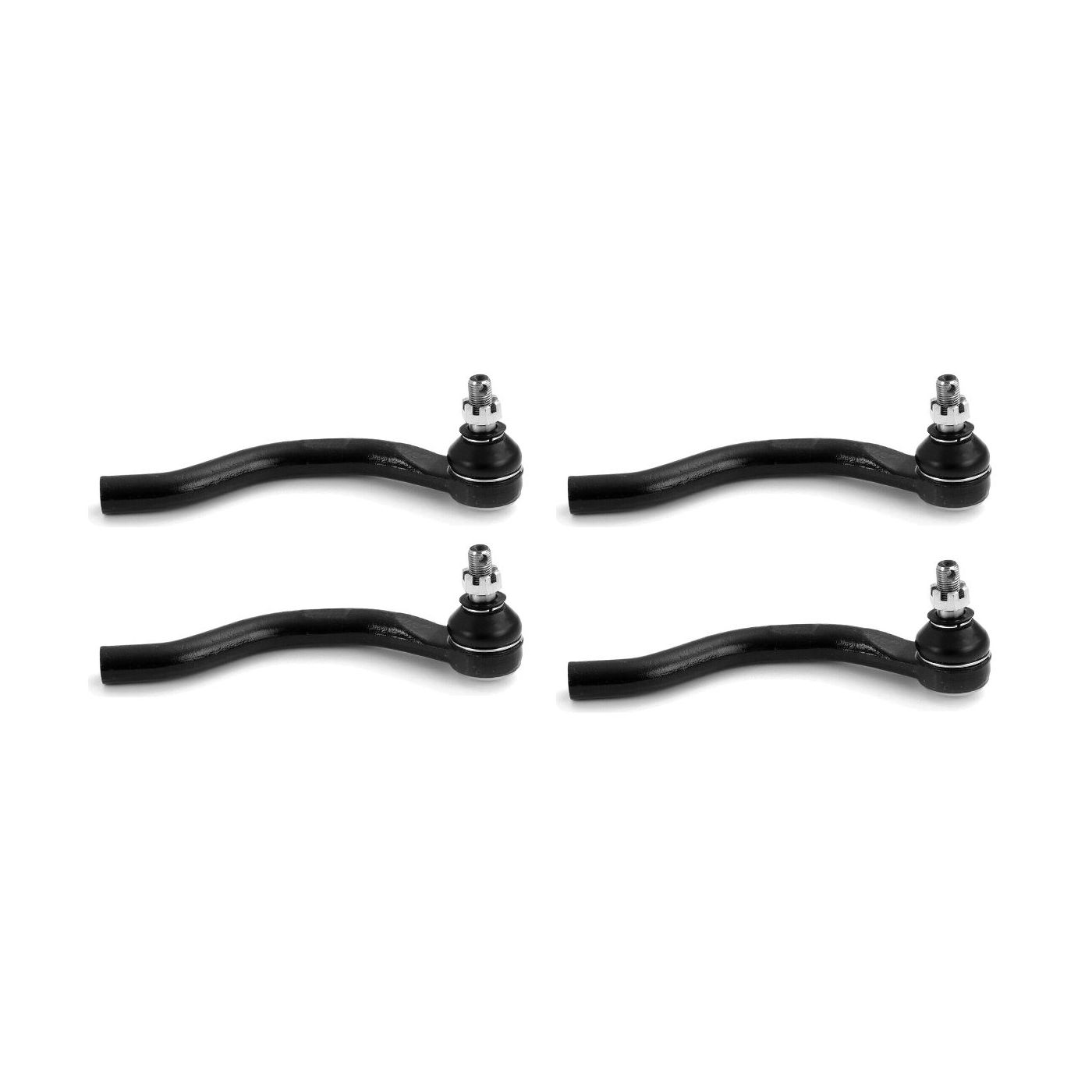4 Sets Of - For 2013-2019 Acura ILX 2012-2015 Honda Civic Front Right Outer Tie Rod