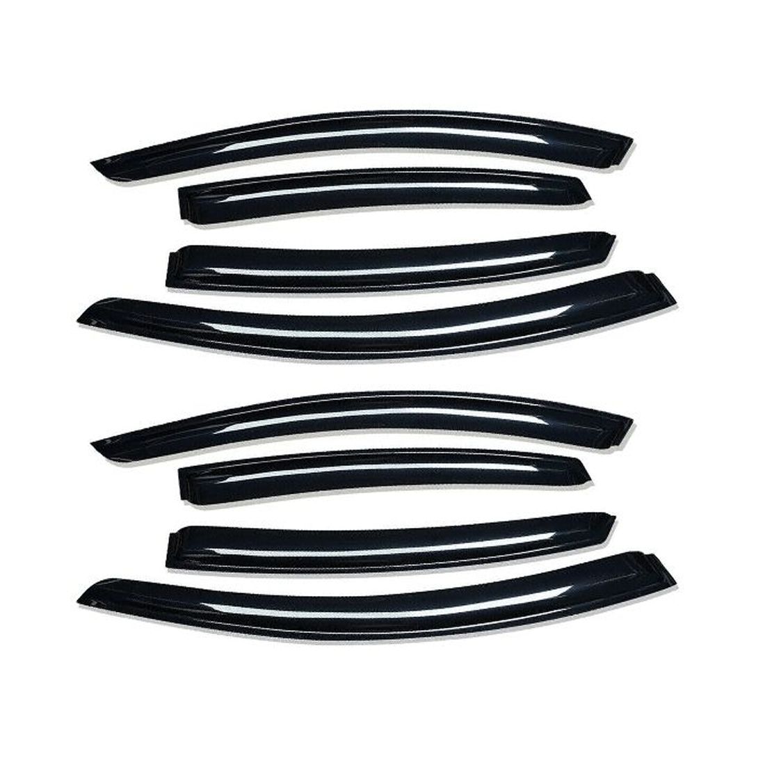 2 Sets Of - Out Channel Style Sun Rain Window Visors Visor For 94970