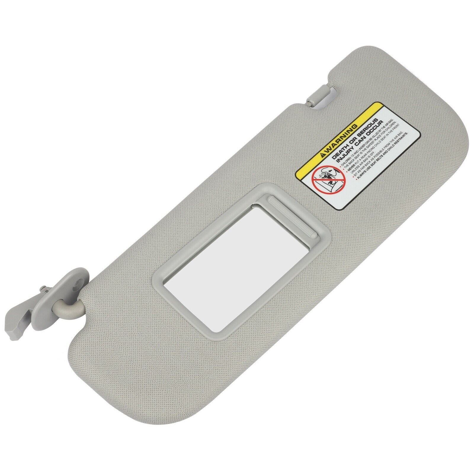 Sun Visor For 2011-2015 Elantra GLS Sedan Md Gray Left Driver Side 852103X000Tx