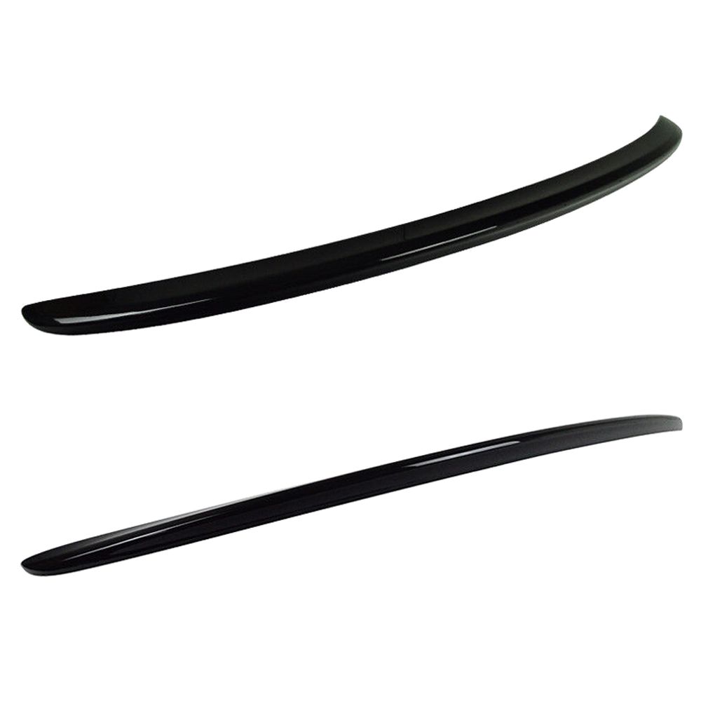 Fit 15-21 Benz W205 C Class Coupe AMG Trunk Spoiler #197 Obsidian Black Metallic