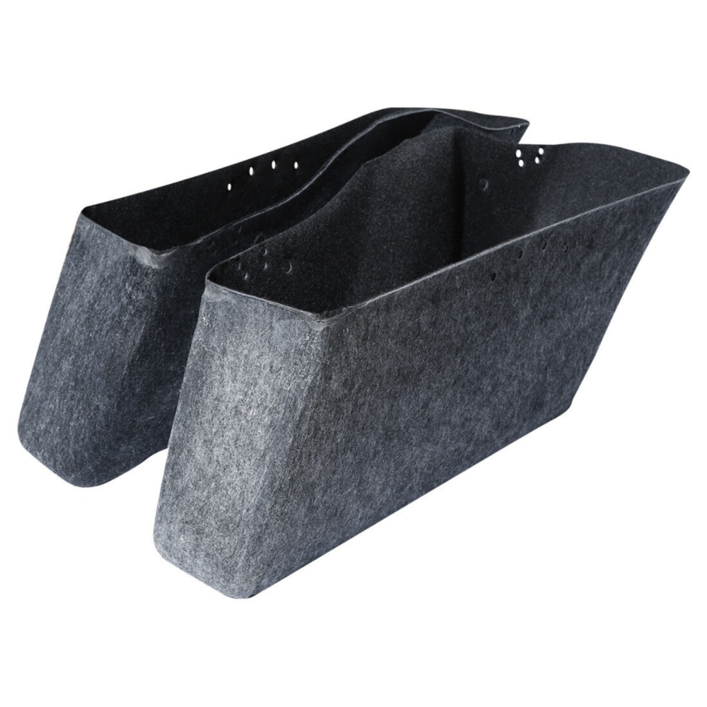 Drop-in Saddlebag Insert Carpet Liner For 2014-2021 Harley-Davidson Models US