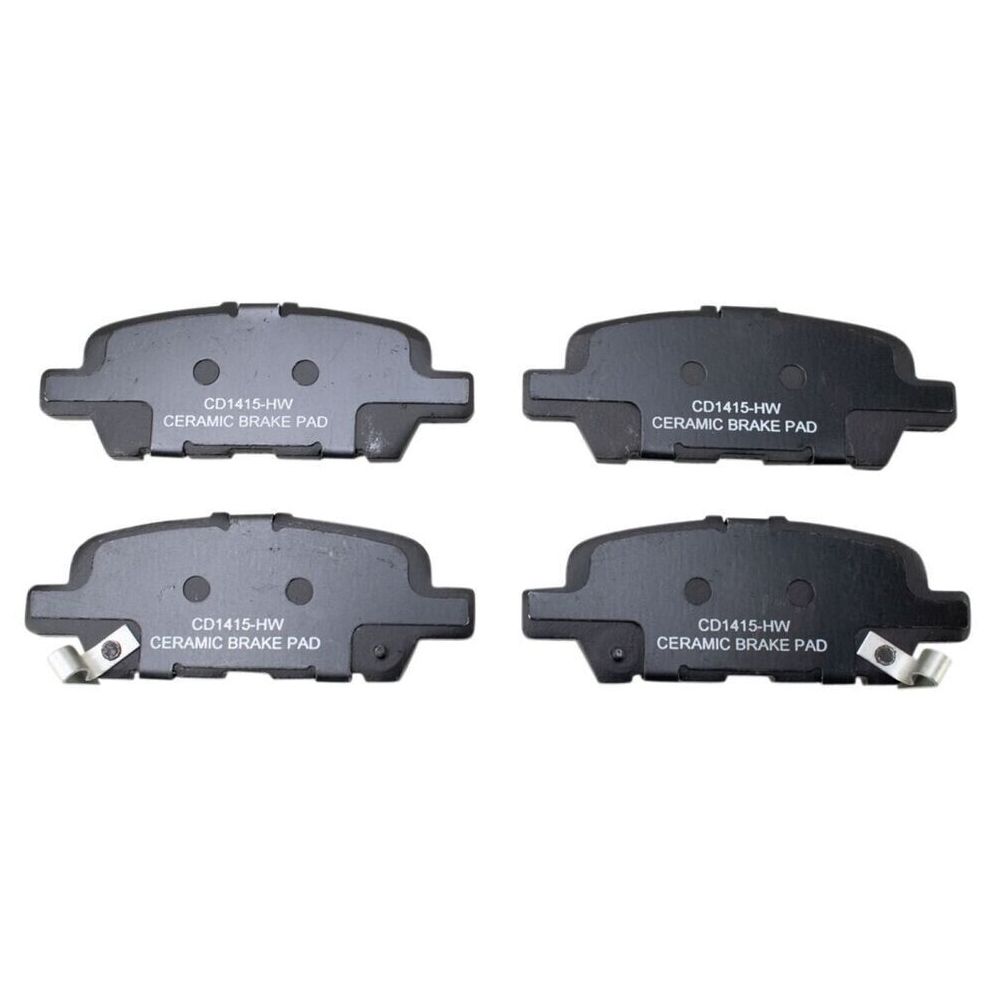 For 12 Grand Vitara Ultimate Adventure Edition Rear Ceramic Disc Brake Pad Set