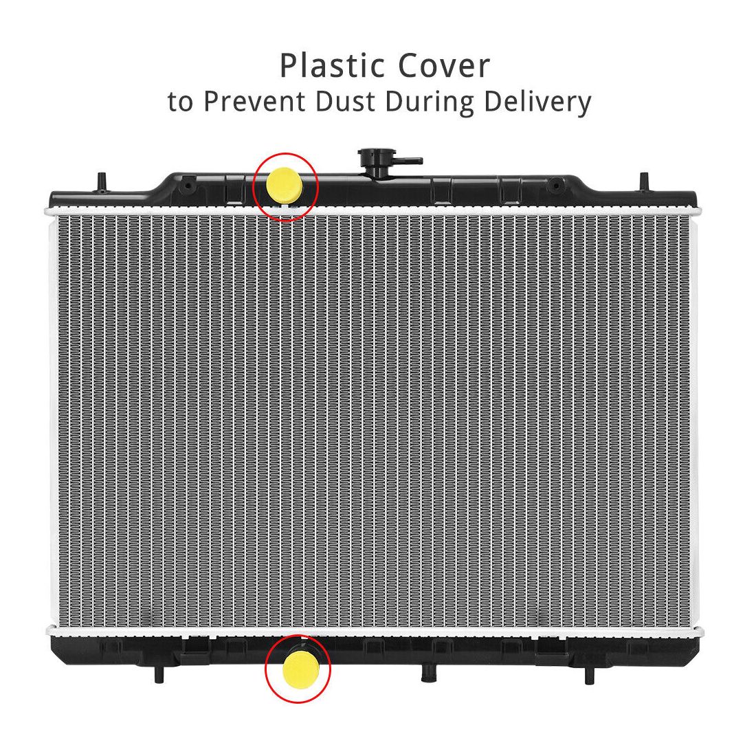 Aluminum Radiator For 2012-2013 Nissan Rogue Exclusive Sport Utility 2.5L L4