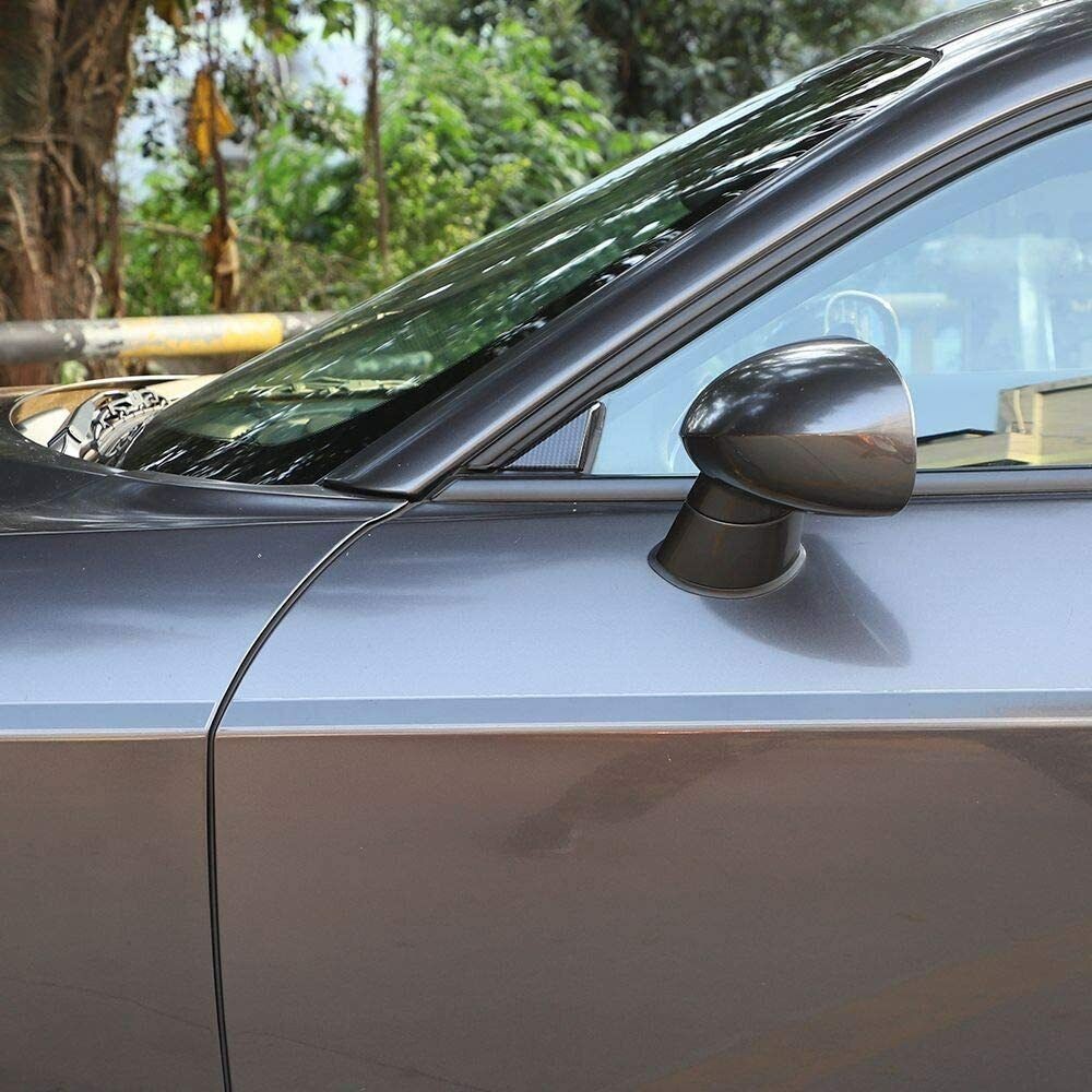 Carbon Fiber Window Front A-Pillar Triangle Trim