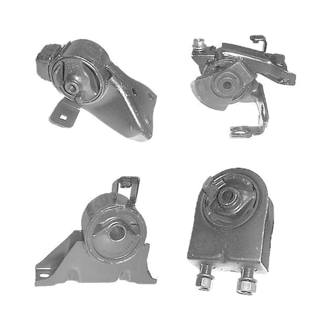Motor & Trans Mount Set 4PCS For 1999-2001 Mazda Protege 1.6L For Manual Trans