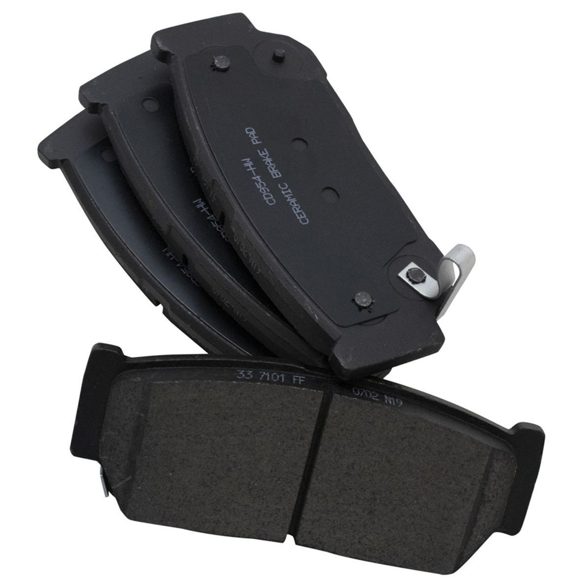 For 03-06 Sorento Sport Utility Rear Ceramic Disc Brake Pad & Vented Rotor Kit