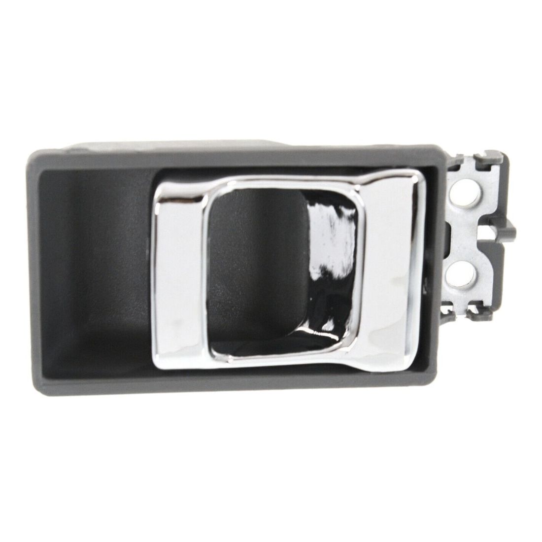 Door Handle For 1986-1992 Nissan D21 Front Left Or Right Gray W/Chrome Lever