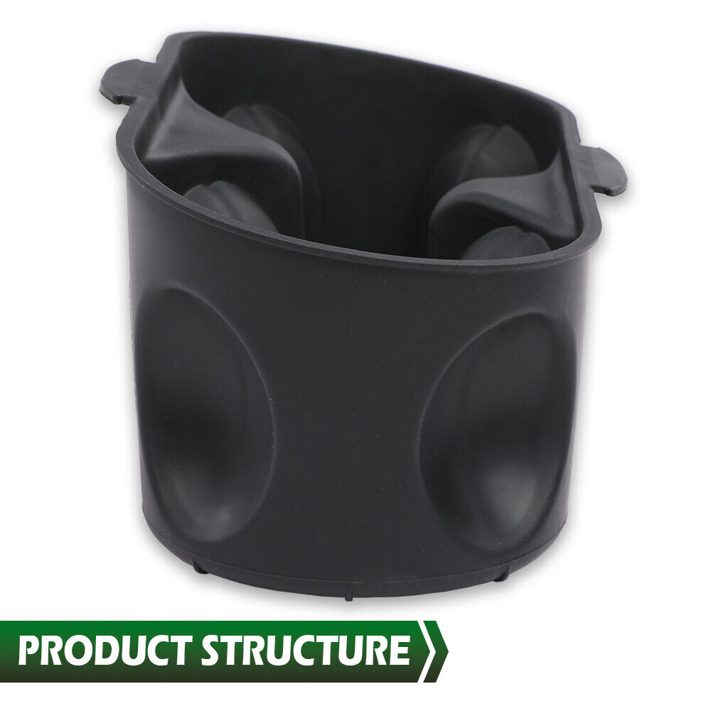 For 2014 Town & Country Base Mini Passenger Van Console Cup Holder Insert Black