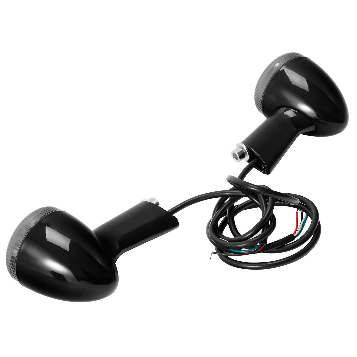 Black Rear Turn Signals LED Light Fit For Harley-Davidson Harley 883