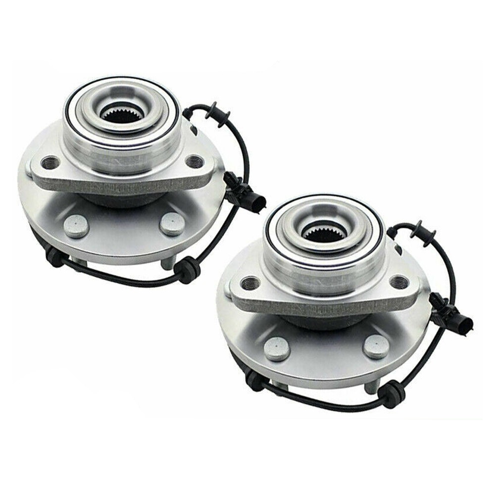 4WD (2) Front Wheel Bearing Hub Assembly For 2012-2015 Nissan Armada Titan W/ABS
