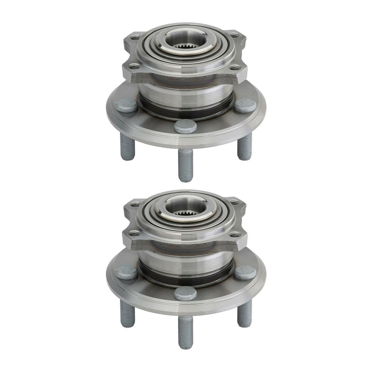 2 Sets Of - Rear Wheel Hub Bearing Left Or Right For Dodge 2009-14 Charger 08-14