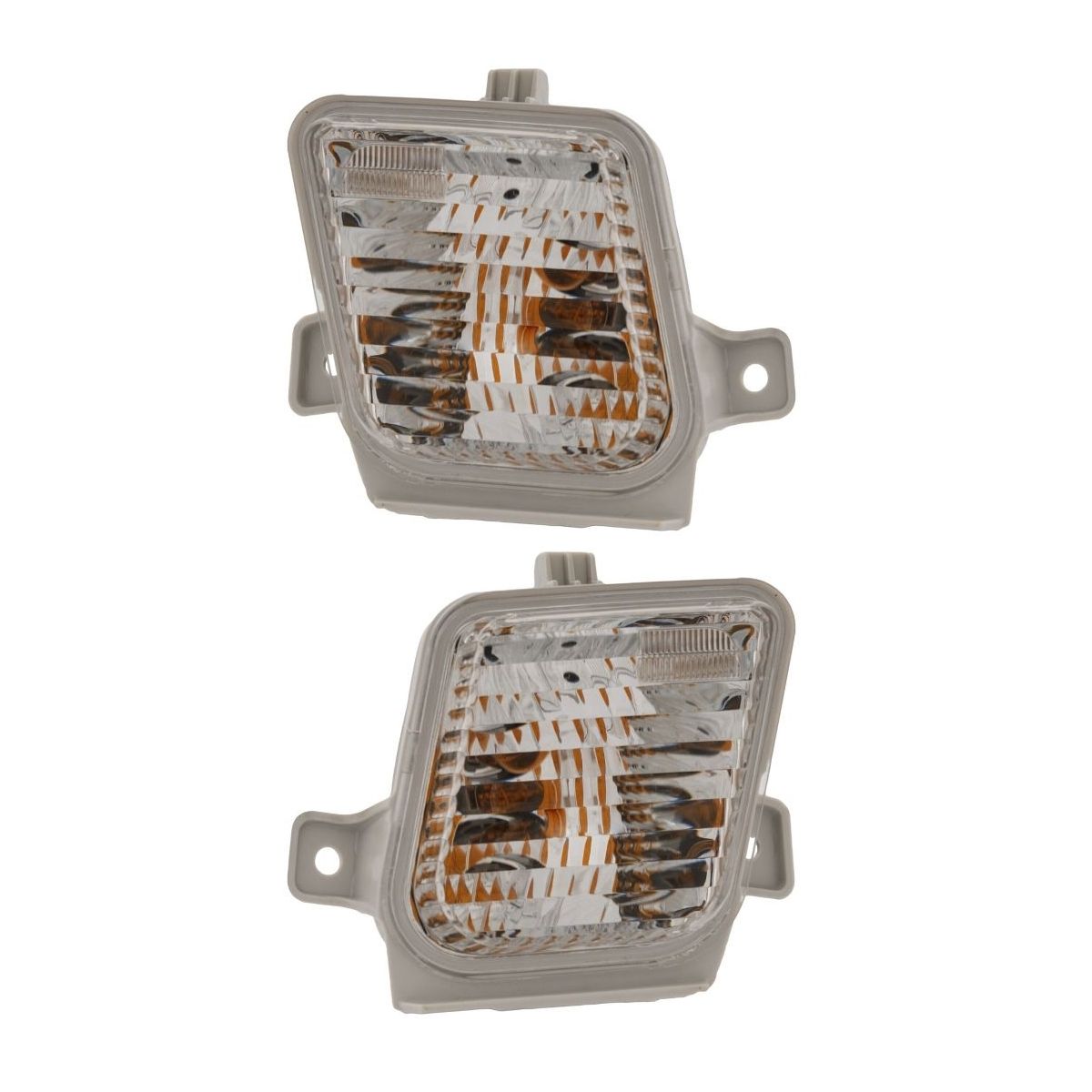 2pcs Front LH&RH For Honda Turn Signal Light Corner Marker Park Lamp