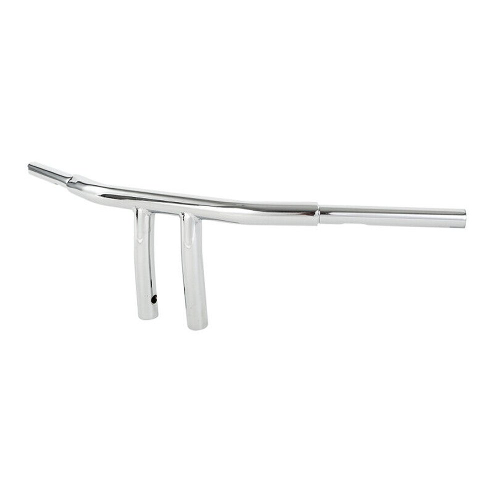 custom 1-1/4" Fat Chrome 6" Rise T-Bars Handlebars For Harley-Davidson