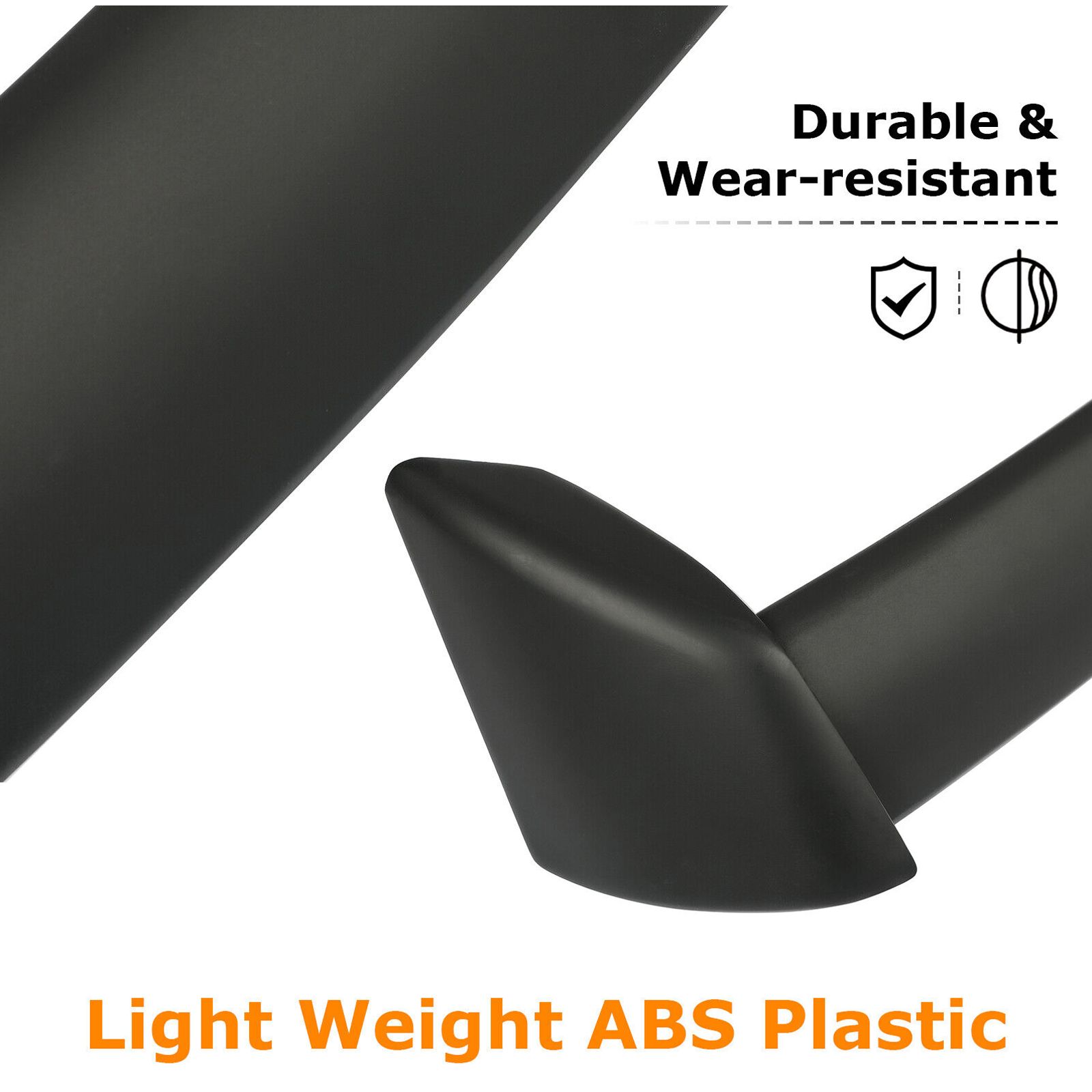 For 2004-2007 Impreza WRX STI Sedan Black Style Rear Window Roof Spoiler Wing