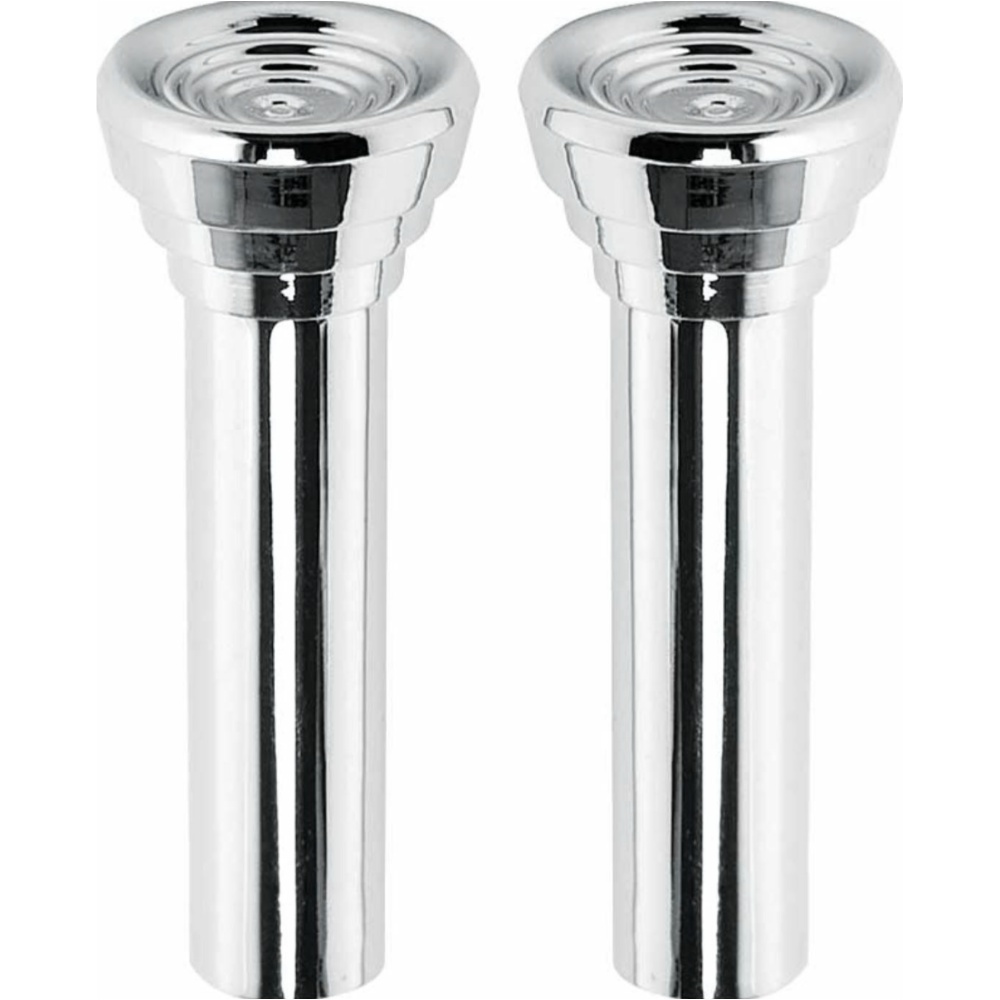 2 Sets Of - Chrome Flat Head Design Door Lock Knob Set For Chevrolet