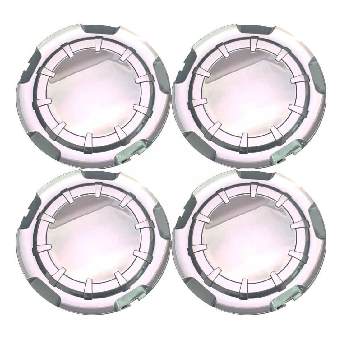 For Chevy Silverado 1500 Suburban Tahoe Wheel Chrome Hub Center Cap BLANK SET