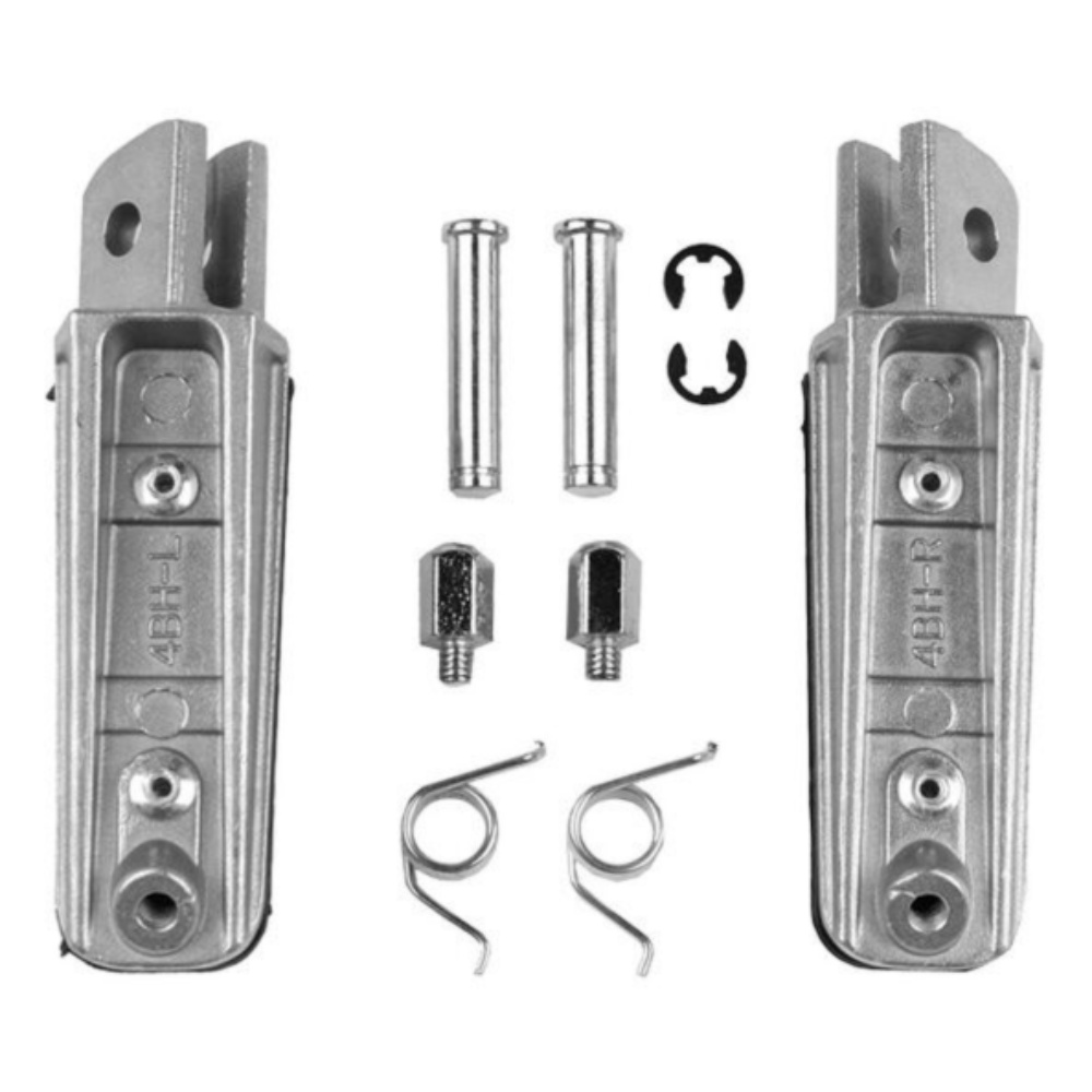 2 Sets Of - Front Pedals Footrest Foot Pegs For 1989-2009 Yamaha YZF 1000 R1 YZFR1