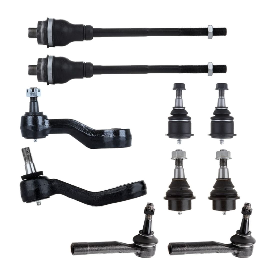 Ball Joints Pitman Idler Arm Sway Bars 4X4 For Cadillac Chevrolet GMC
