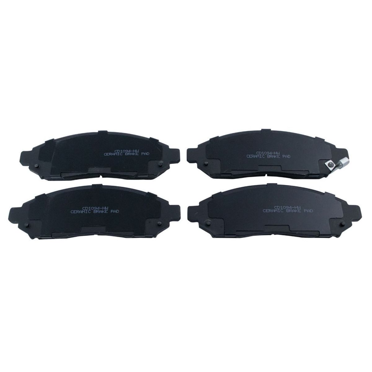 For 09-21 Nissan Frontier PRO-4X Front Ceramic Brake Pad & Rotor Kit W/Fluids