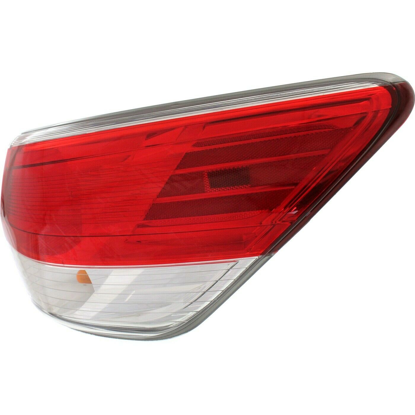 Halogen Tail Light For Nissan 2013-2016 Pathfinder Right Clear/Red Lens W/ Bulbs