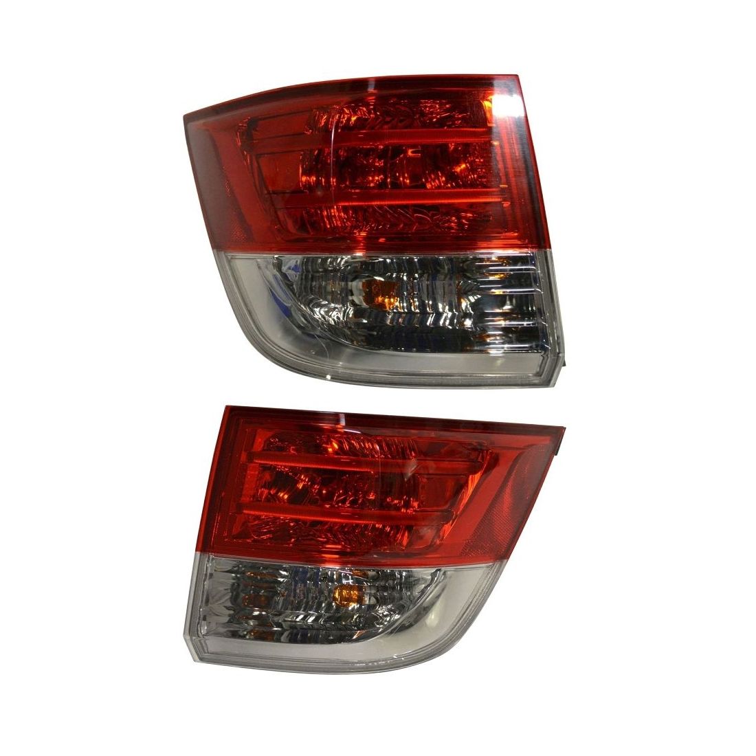 2pcs LH&RH For Honda 2014-2017 Odyssey Outer Taillamp Taillight Housing