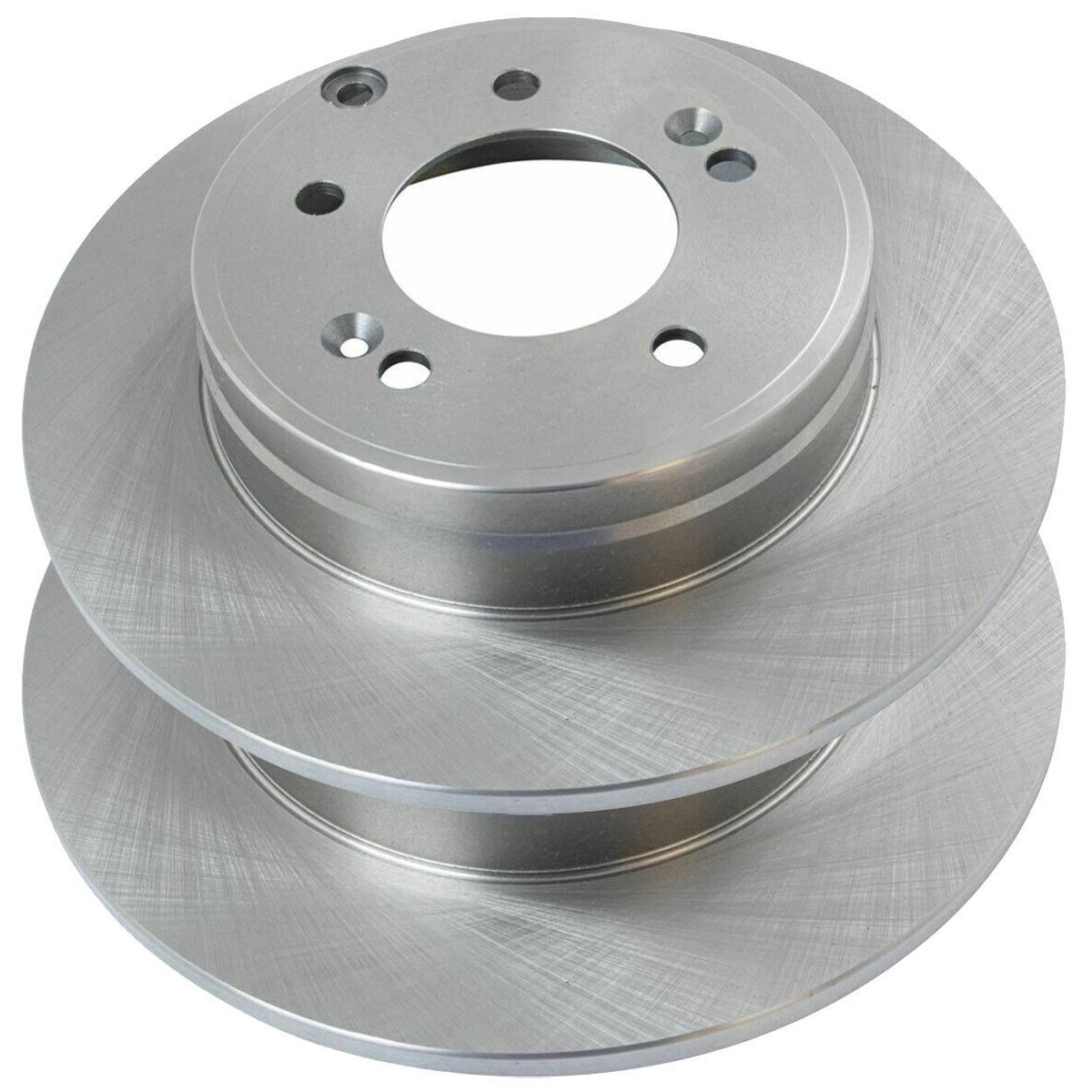 Rear Brake Rotors Pair 2 For 2007-2010 Hyundai Sonata Limited Sedan 3.3L V6
