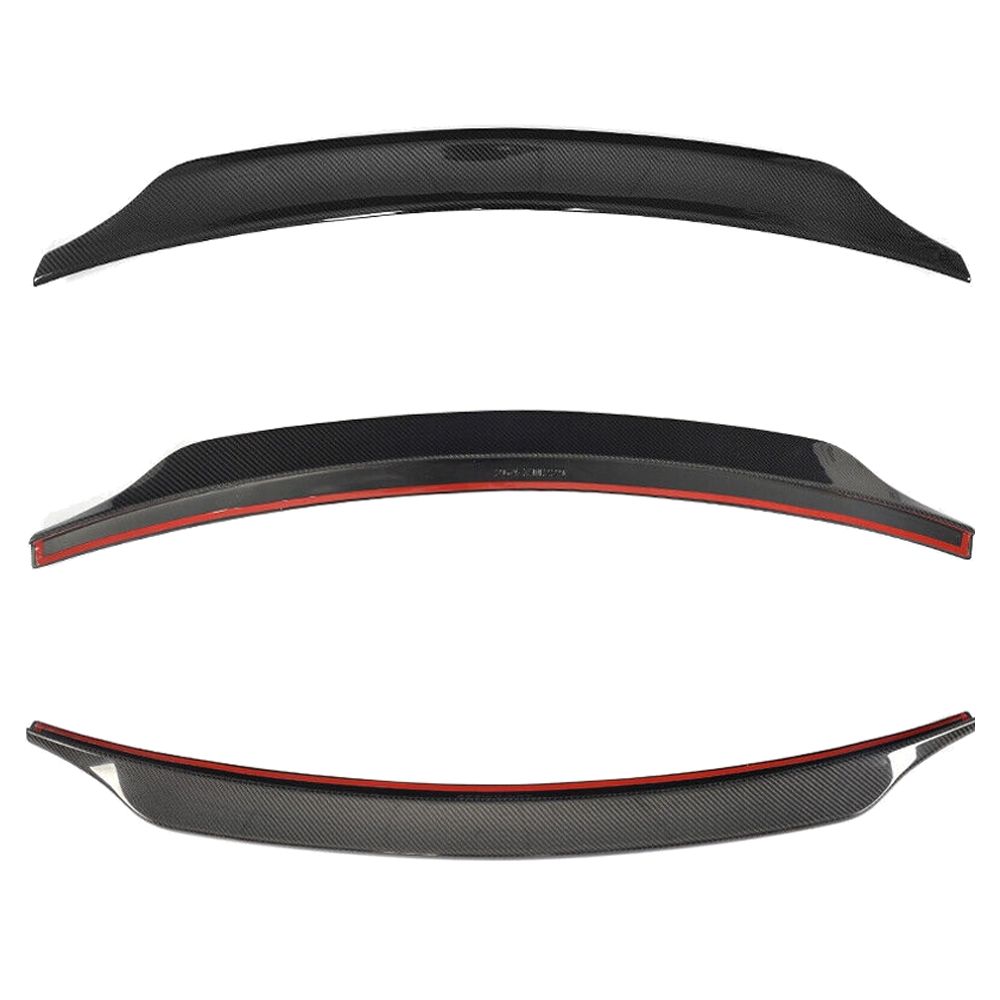 For 08-16 S5 For 08-16 S5 B8 Style Trunk Spoiler Wing - Matte Carbon Fiber