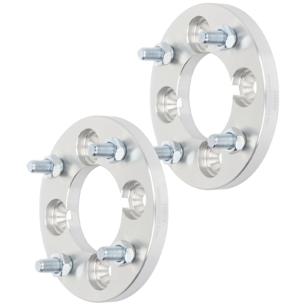 2 Pcs 15mm 4x100 To 4x114.3 12x1.5 Studs Wheel Spacers For Toyota Pontiac