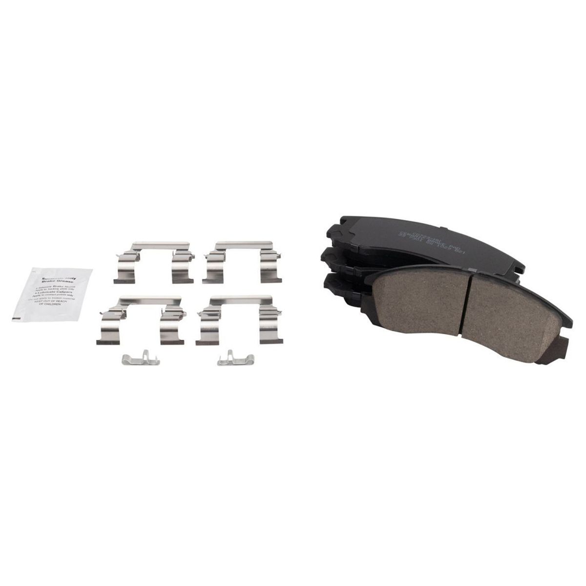 For 2009 Mitsubishi Lancer Ralliart Sedan Front Ceramic Brake Pads & Rotors Kit
