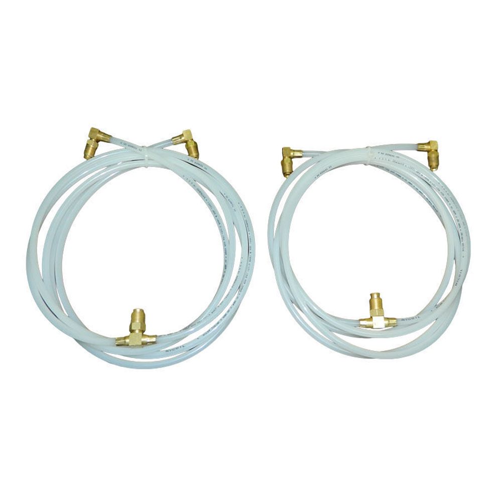 For Pontiac 68-71 GTO 68-72 LeMans 68-69 Tempest Convertible Top Hose Set Pair