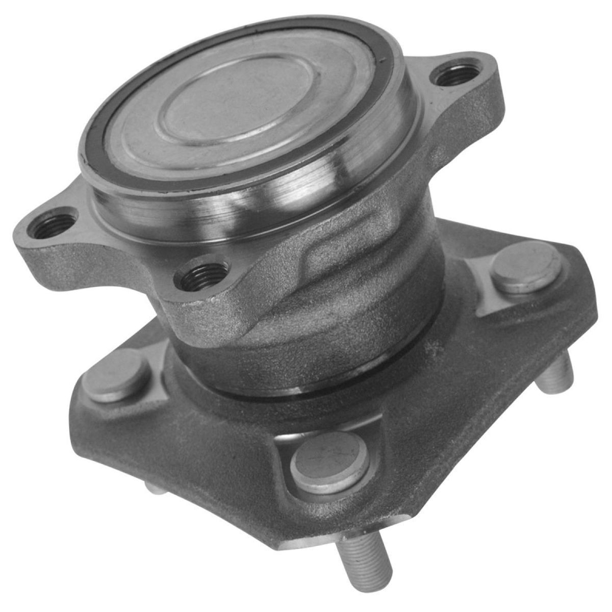 Wheel Bearing And Hub Assembly Rear For 07-12 Nissan Sentra Sedan W/o ABS 2.0L