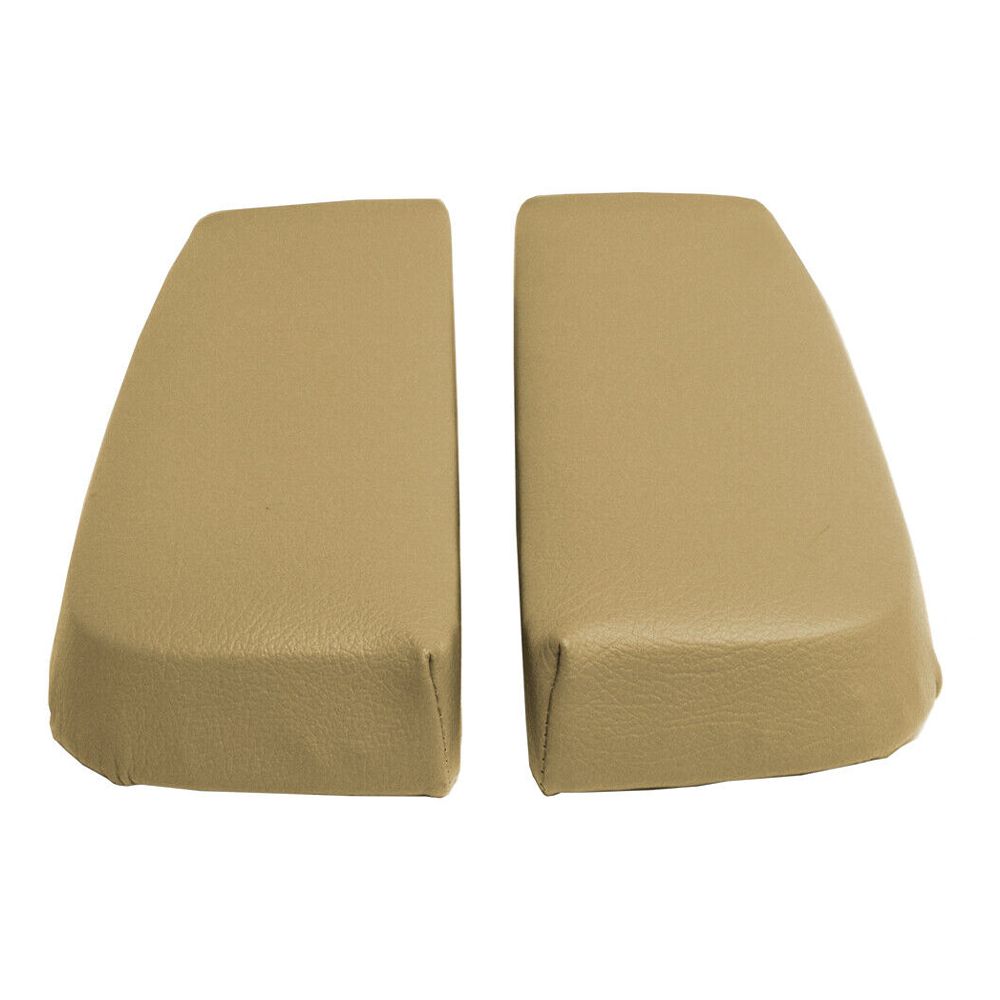 2 Sets Of - Center Console Lid Armrest Cover PVC Leather For Nissan Murano 2005-2007