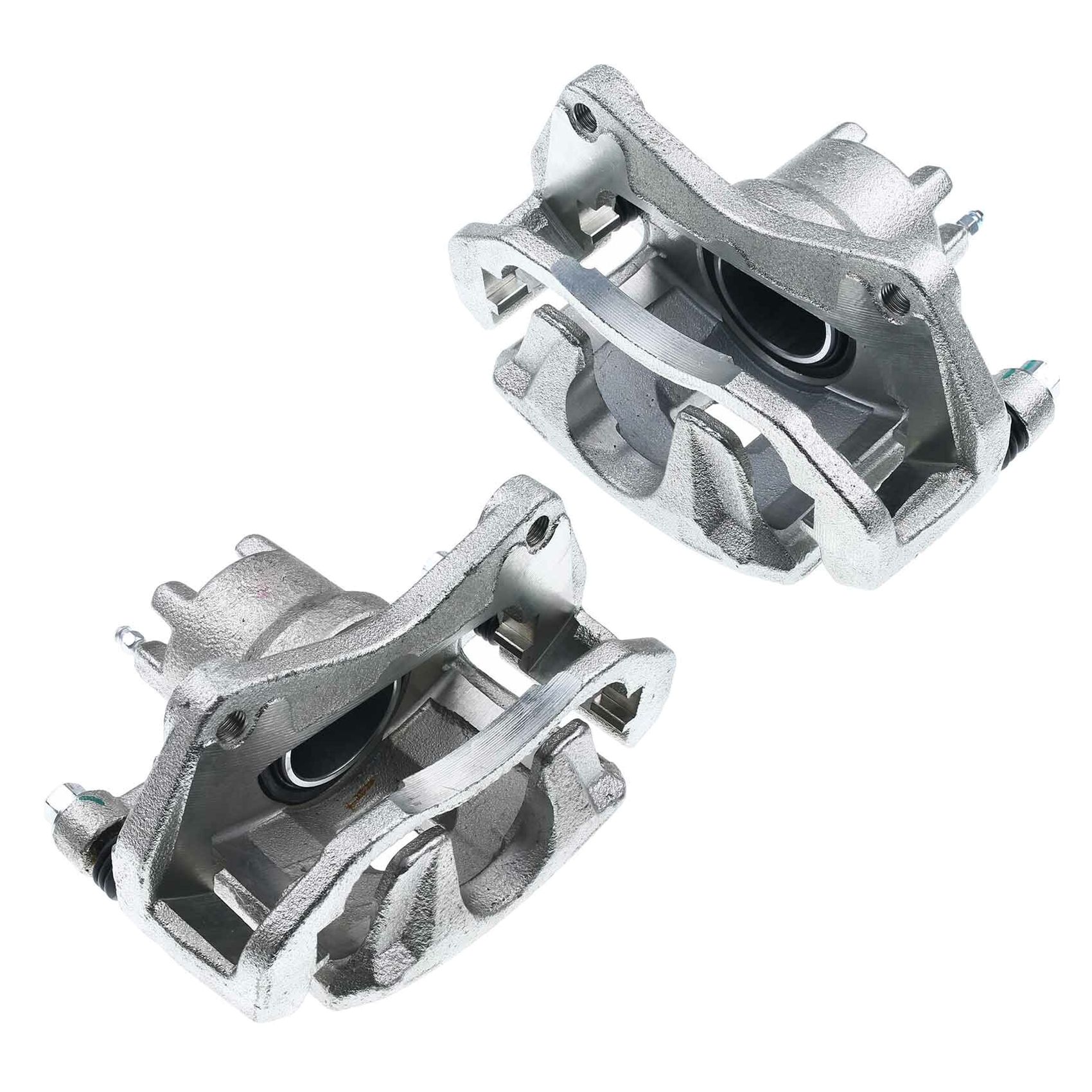2x Brake Calipers W/ Bracket For Mitsubishi Lancer 2008-2017 Front Left+Right